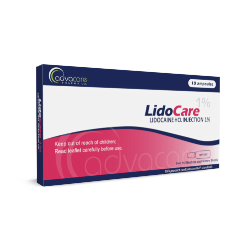 Injection de Lidocaïne HCl (boîte de 10 ampoules)