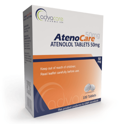 Comprimés d'Atenolol (boîte de 100 comprimés)