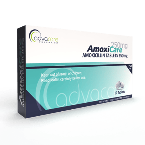 Comprimidos de Amoxicilina (caja de 10 comprimidos)