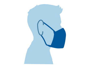 Masque chirurgical Boucle d'oreille