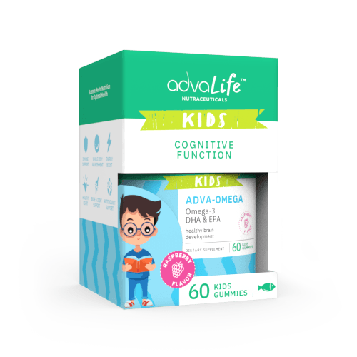 Omega-3 Gummies for Kids (box of bottle)