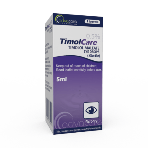 Gotas Oftálmicas de Maleato de Timolol (caja de 1 frasco)