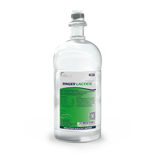 Ringer Lactate (Hartmann's) Injection (1 single-dose container)