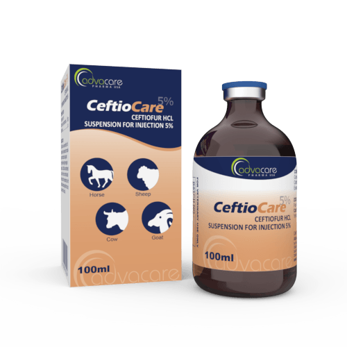 Suspension Injectable de Ceftiofur HCl (1 boîte et 1 flacon)