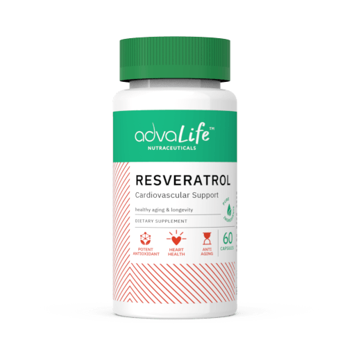 Cápsulas de Resveratrol (frasco de 60 cápsulas)