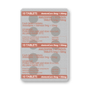 Amlodipine + Atenolol Tablets (blister of 10 tablets)