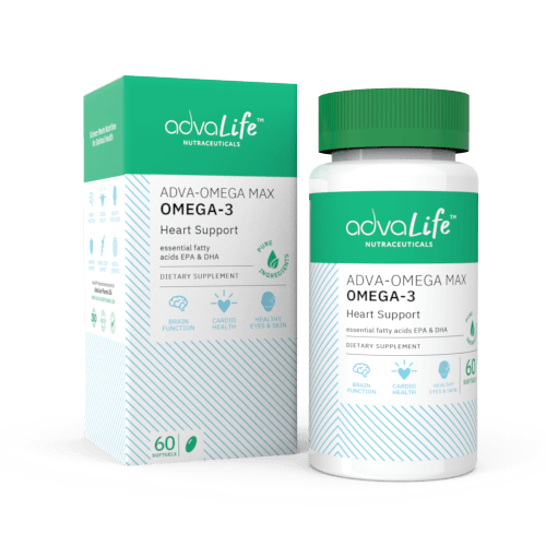 Omega-3 MAX Capsules (1 box and 1 bottle)