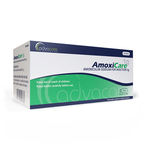 Amoxicilline pour Injection (boîte de 10 flacons)