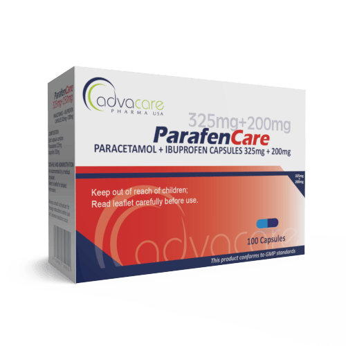 Capsules de Paracétamol + Ibuprofène (boîte de 100 capsules)