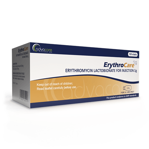 Erythromycin Lactobionate for Injection (box of 10 vials)