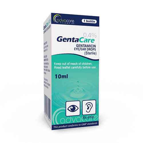 Gentamicin Sulfate Eye Drops (box of 1 bottle)