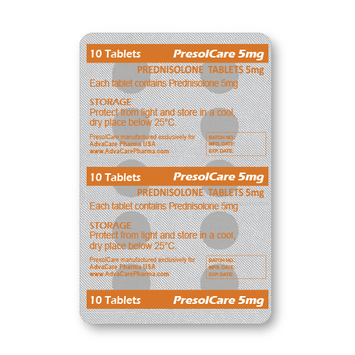 Comprimés de Prednisolone (blister de 10 comprimés)