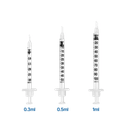 Taille des seringues d'insuline