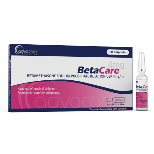 Betamethasone Sodium Phosphate Injection (1 box and 1 ampoule)