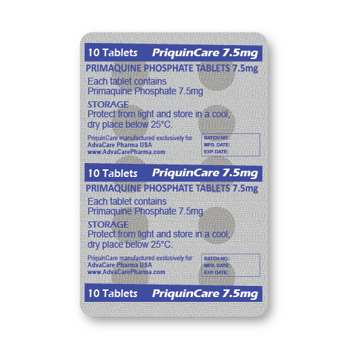 Primaquine Phosphate Tablets (blister of 10 tablets)