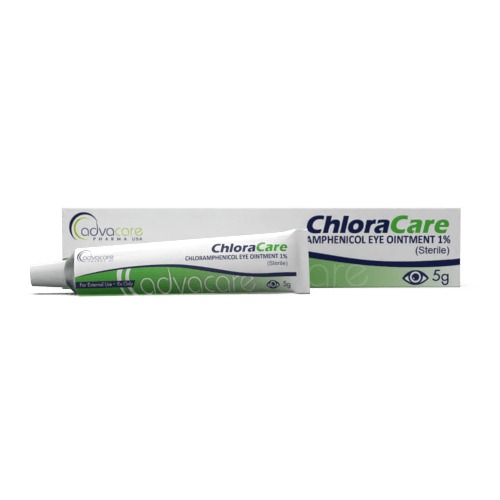 Chloramphenicol Eye Ointment (1 box and 1 tube)