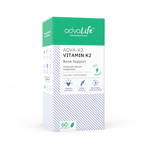 Capsules de Vitamine K2 (boîte de bouteilles)