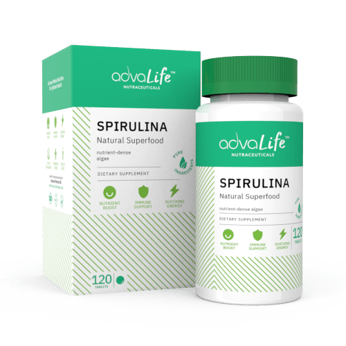 Spirulina Tablets (1 box and 1 bottle)