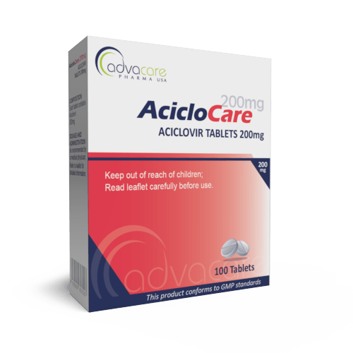 Comprimés d'Aciclovir (boîte de 100 comprimés)