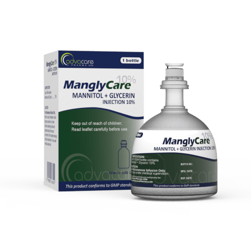 Mannitol + Glycerin Injection (1 box and 1 bottle)