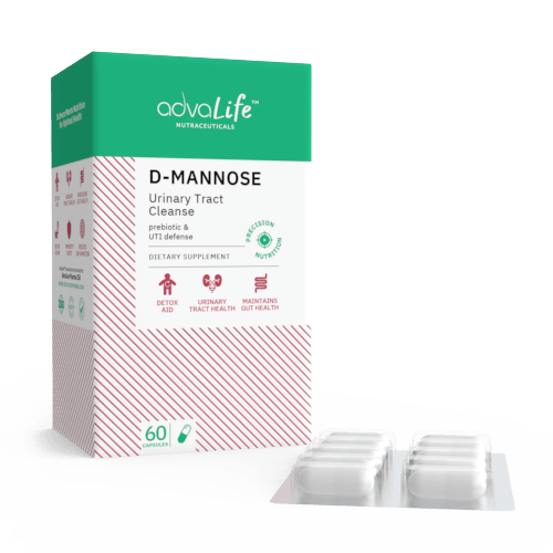 D-Mannose Capsules (1 box and 1 blister)