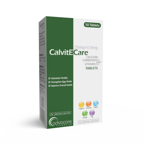 Comprimés de Carbonate de Calcium + Vitamine E (boîte de 50 comprimés)