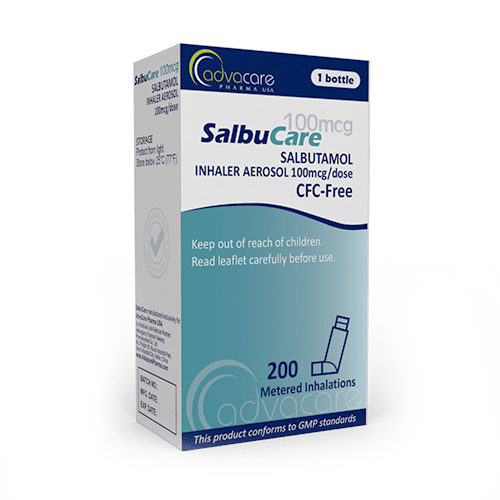 Albuterol Inhaler Aerosol (box of 200 metered inhalations (8.5g) bottle)