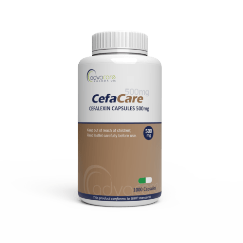 Cefalexin Capsules (bottle of 1000 capsules)