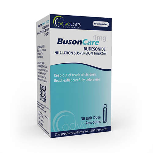 Suspensión de Inhalación de Budesonida (caja de 30 ampollas de dosis unitaria)