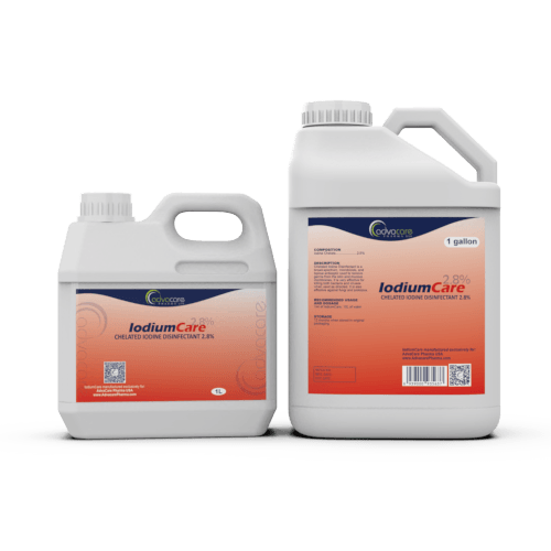 Chelated Iodine Disinfectant (1L bottle and 1 gallon bottle)