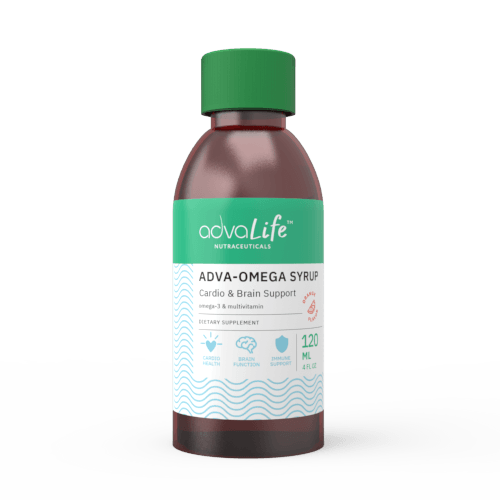 Sirop Omega-3 + Multivitamines (bouteille de 120ml)