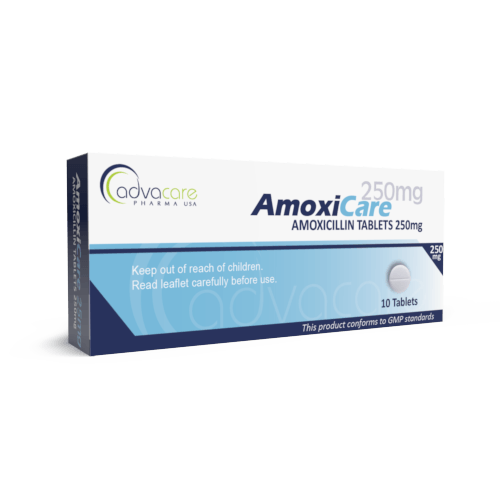 Amoxicillin Tablets (box of 10 tablets)