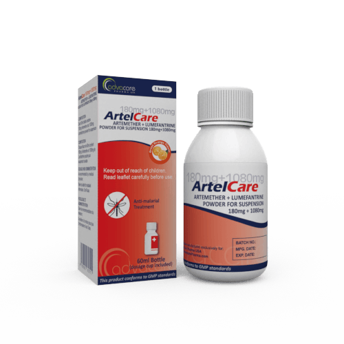 Artemether + Lumefantrine for Oral Suspension (1 box and 1 bottle)