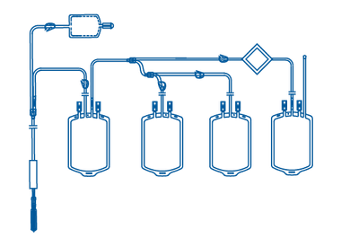 Quadruple Blood Collection System