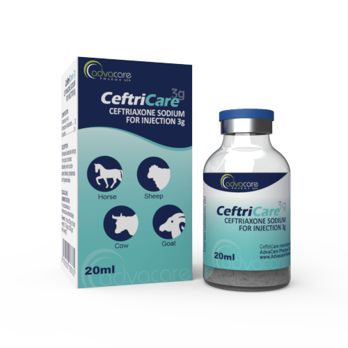 Ceftriaxone Sodique pour Injection (1 boîte et 1 flacon)