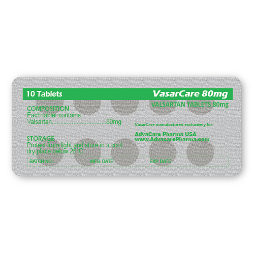 Comprimés de Valsartan (blister de 10 comprimés)