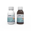 Cefixime pour Suspension Orale (1 flacon en plastique blanc et 1 flacon en plastique ambre)